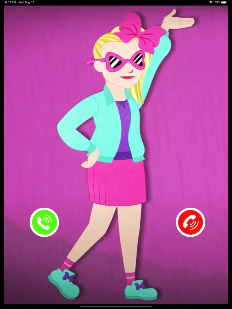 Captures d'écran de JoJo Siwa jump & Talk For Fans iPad 