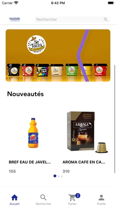 Yassir Distribution Screenshots
