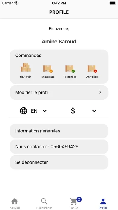 Yassir Distribution Screenshots