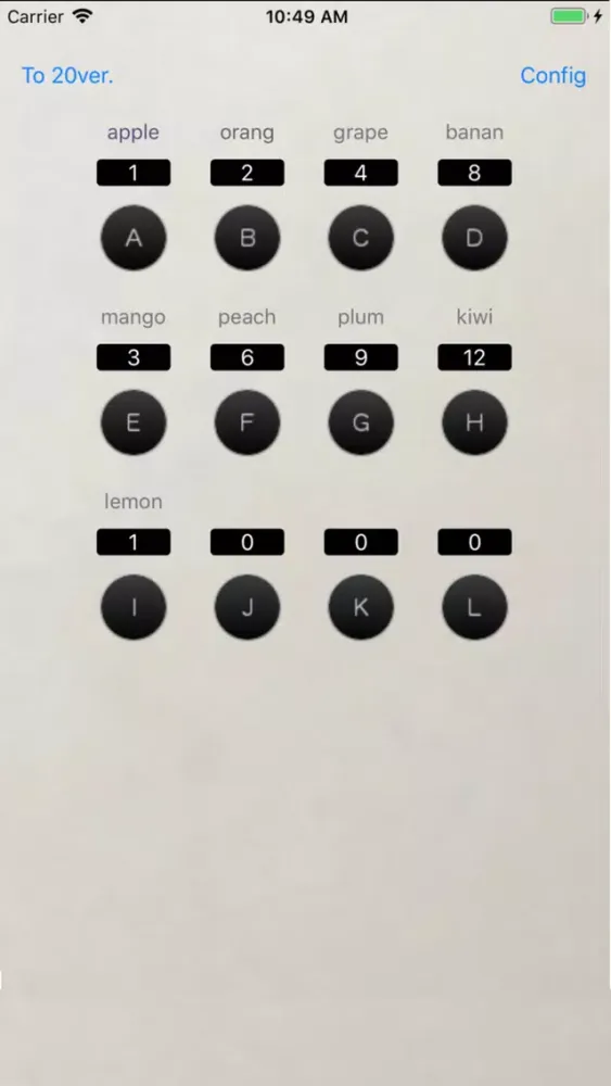 Ảnh chụp màn hình của Count&Count