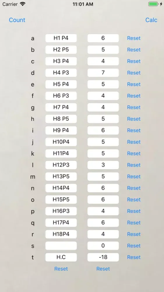 Ảnh chụp màn hình của Count&Count