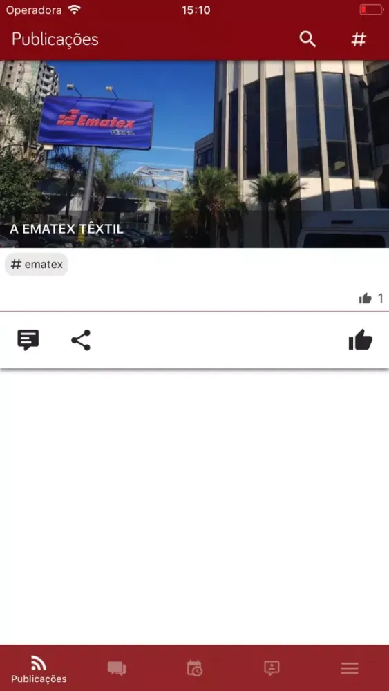 Zrzuty ekranu Ematex Textil
