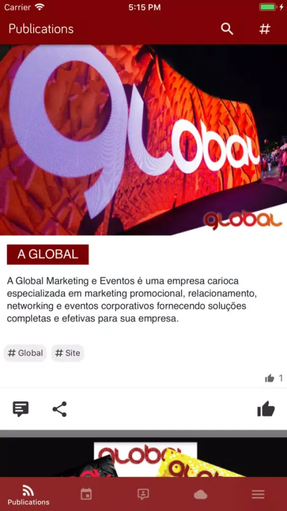 Global Eventos سکرین شاٹس