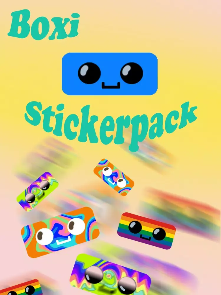 Ảnh chụp màn hình của Boxi Stickerpack iPad 