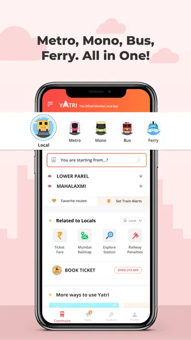 Yatri:City Travel Guide Screenshots