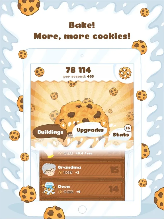 Captures d'écran de Cookies! Idle Clicker Game iPad 