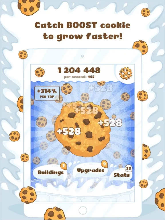 Captures d'écran de Cookies! Idle Clicker Game iPad 