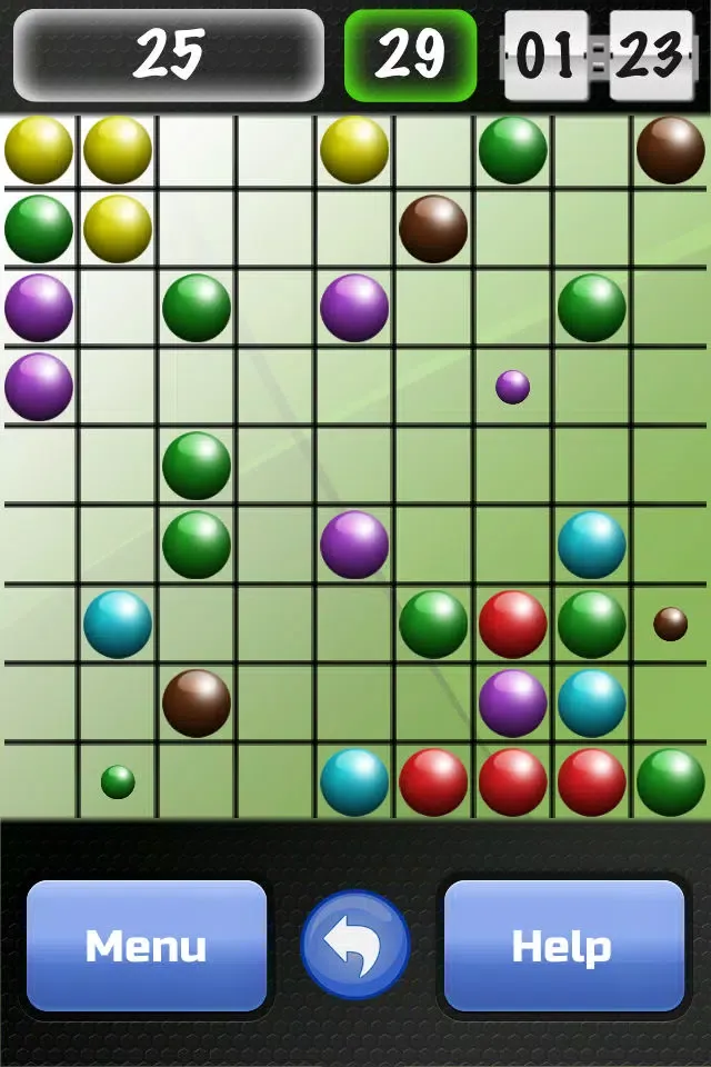 Tangkapan layar Lines Game