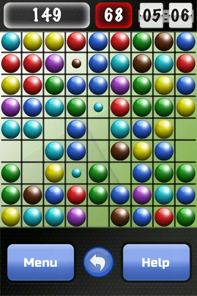 Tangkapan layar Lines Game