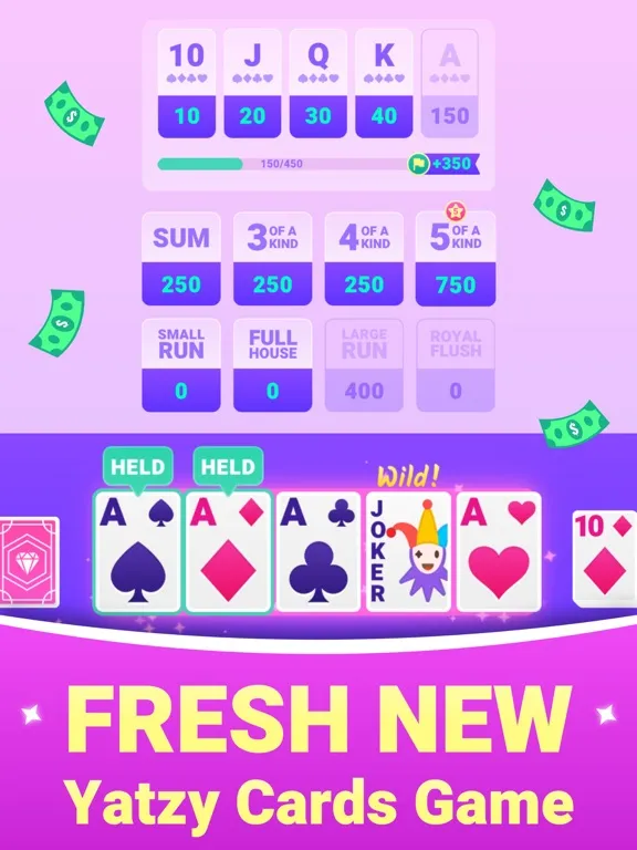 Yatzy King: Card Game iPad  स्क्रीनशॉट