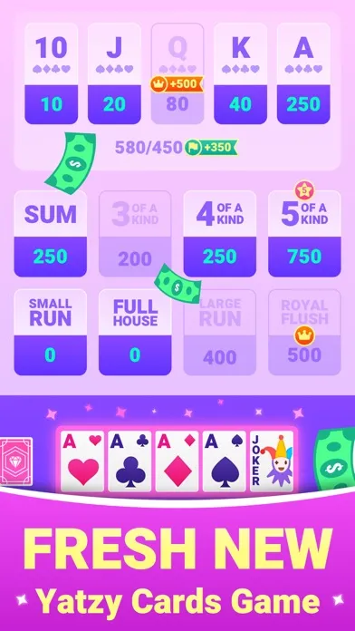 Yatzy King: Card Game स्क्रीनशॉट