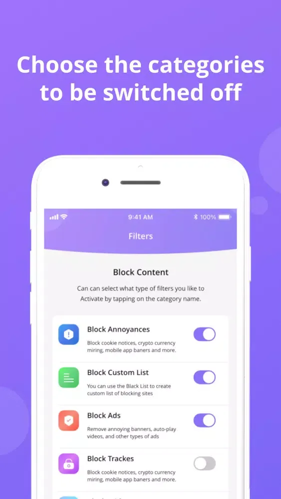 Privacy Internet AdBlocker سکرین شاٹس