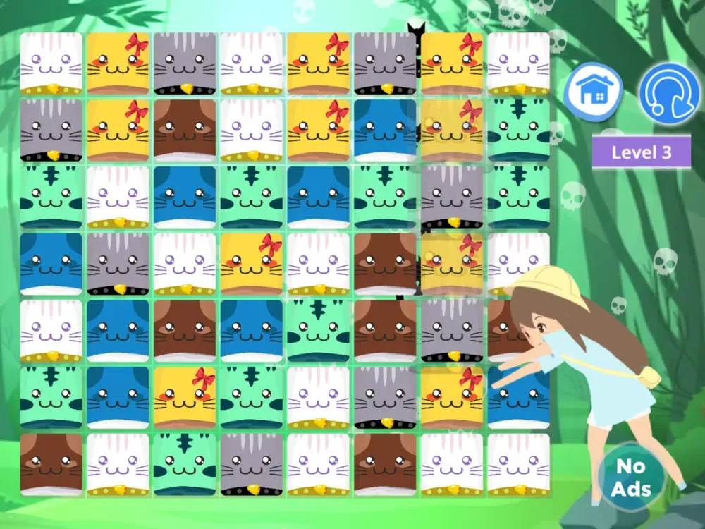 Capturas de pantalla de Merge Animals - Match 3 iPad 