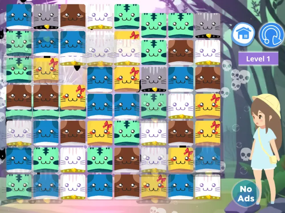 Capturas de pantalla de Merge Animals - Match 3 iPad 