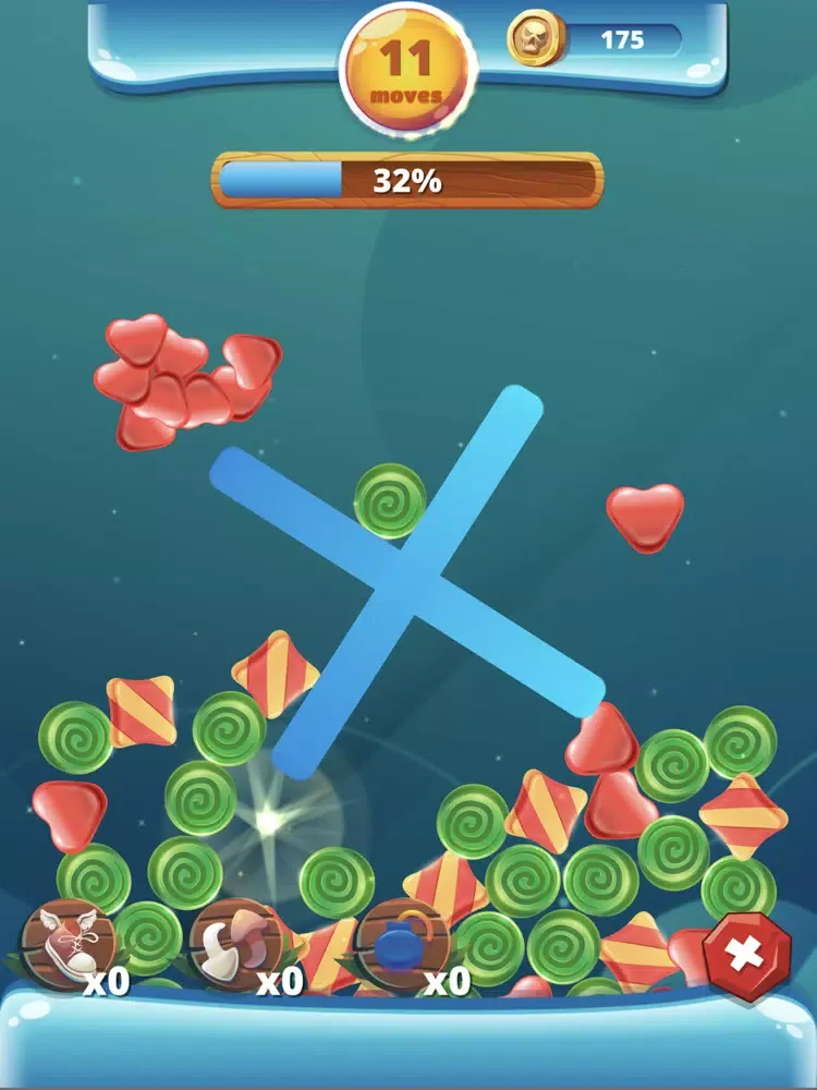 Boom Candy Swap iPad  स्क्रीनशॉट
