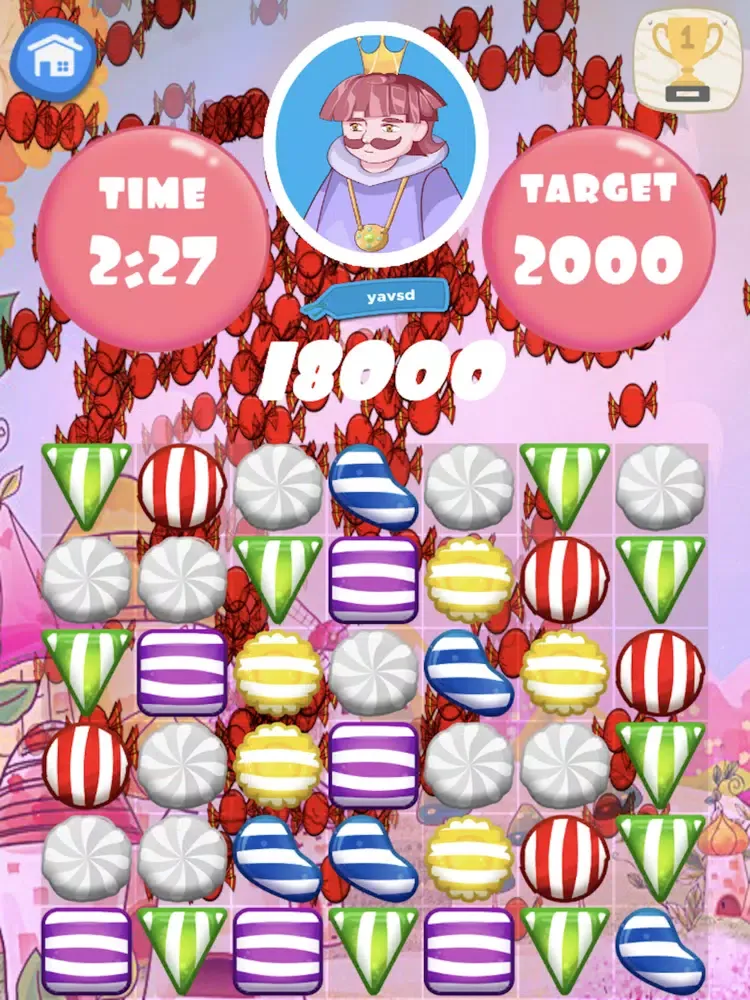 Zrzuty ekranu Royal Candy Rush iPad 