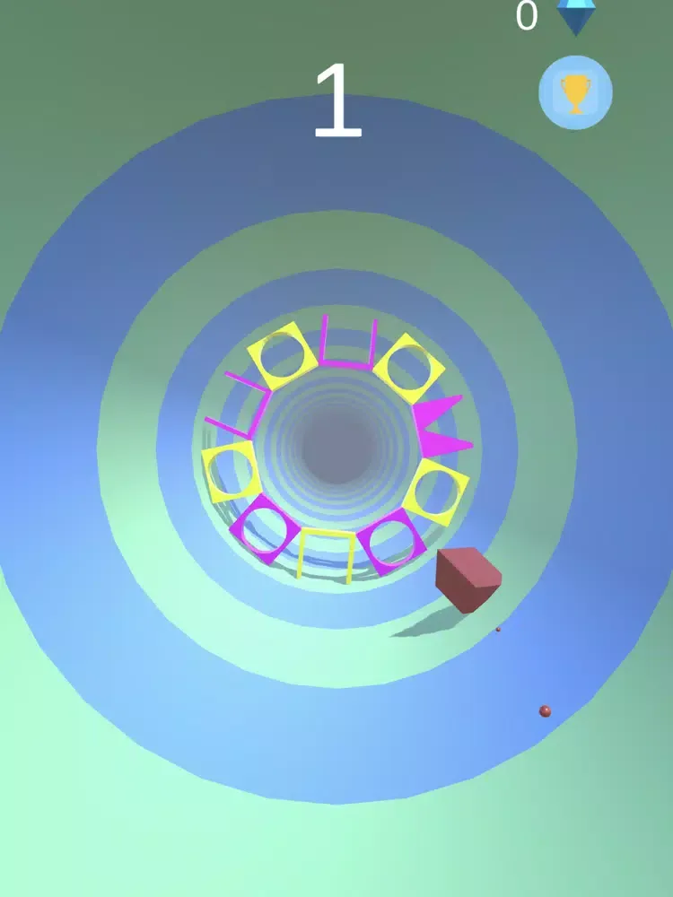 Tangkapan skrin Tunnel Vortex iPad 