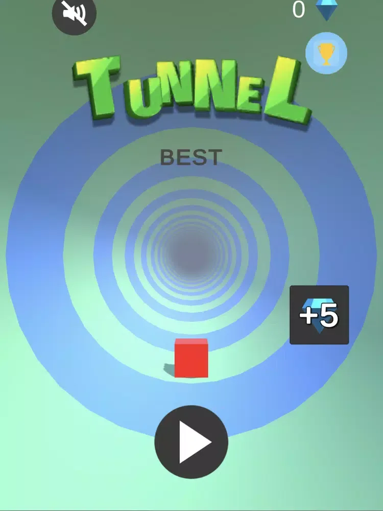Tangkapan skrin Tunnel Vortex iPad 