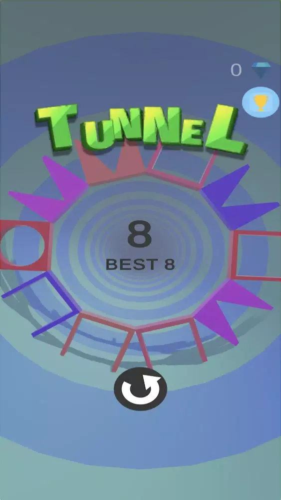 Tangkapan skrin Tunnel Vortex