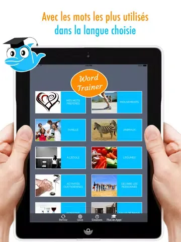 Captures d'écran de Learn French Vocabulary: Practice orthography and pronunciation - Gratis iPad 