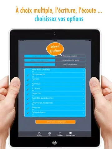 Captures d'écran de Learn French Vocabulary: Practice orthography and pronunciation - Gratis iPad 