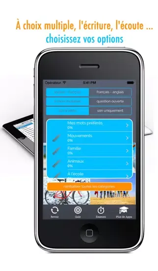 Captures d'écran de Learn French Vocabulary: Practice orthography and pronunciation - Gratis