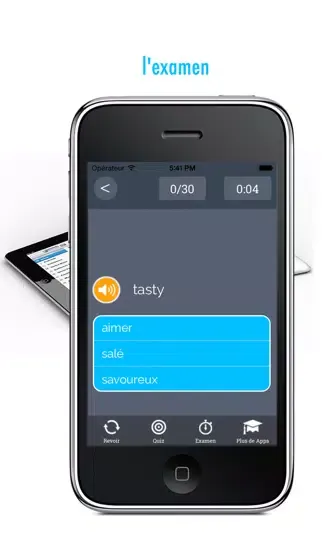 Captures d'écran de Learn French Vocabulary: Practice orthography and pronunciation - Gratis