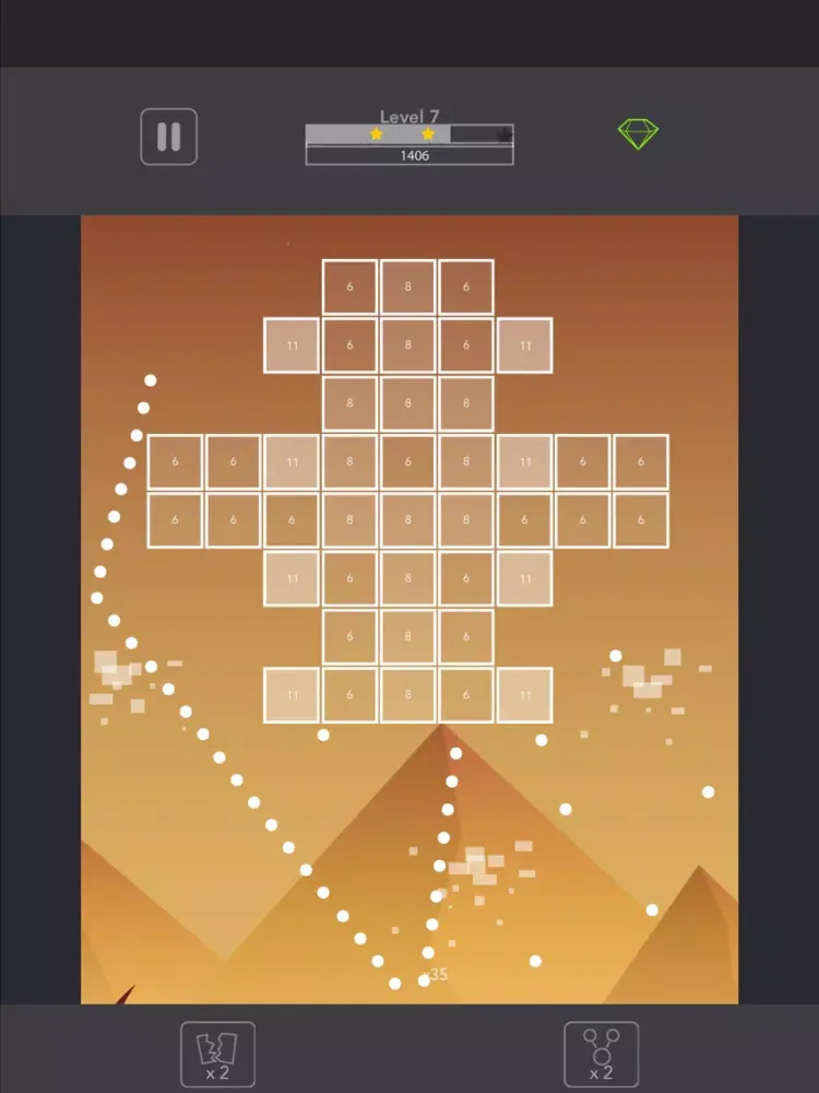 Скриншоты Bricks Breaker Blast iPad 