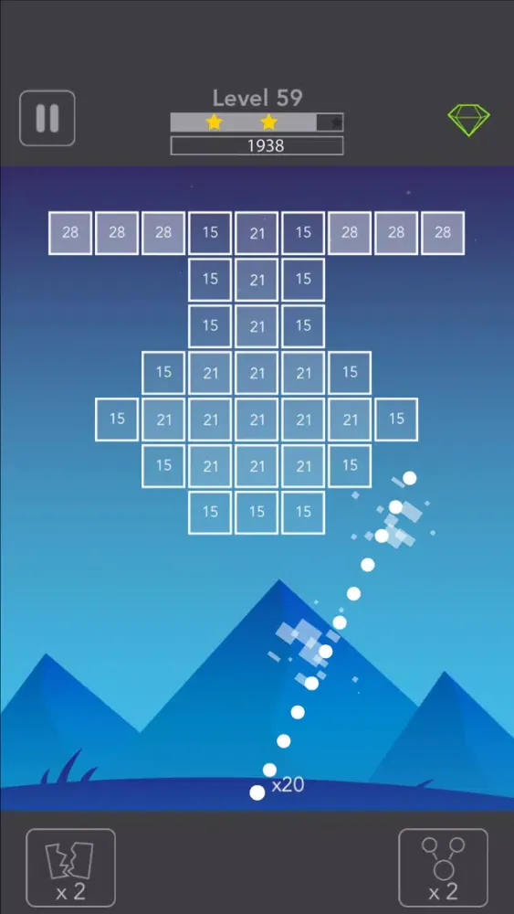 Скриншоты Bricks Breaker Blast