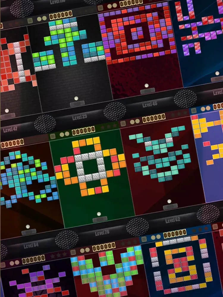 Oldschool Blocks Brick Breaker iPad Screenshots