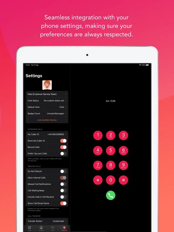 Capturas de pantalla de Yay.com Enterprise iPad 