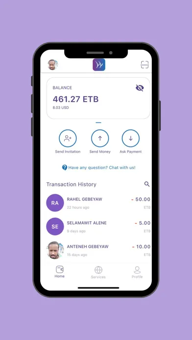 Zrzuty ekranu YaYa Wallet