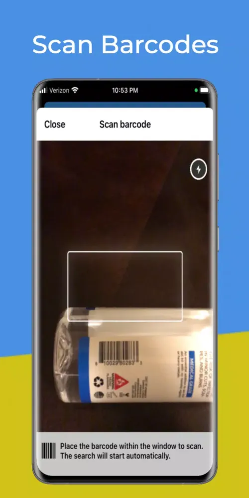 Captures d'écran de Barcode Scanner - Price Check