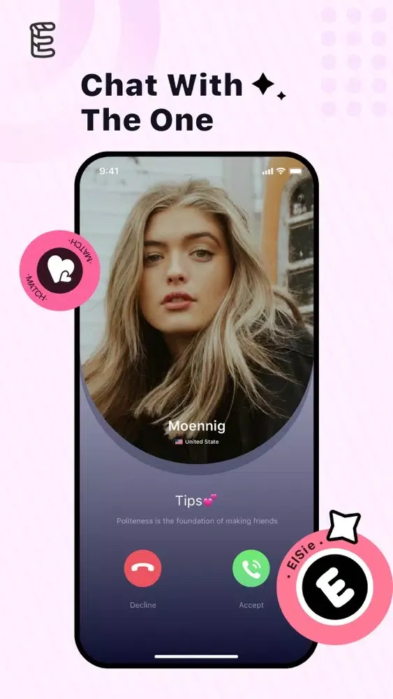 Ảnh chụp màn hình của Random Video Chat - Elsie Live