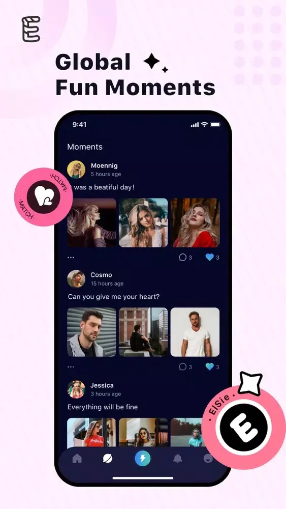 Ảnh chụp màn hình của Random Video Chat - Elsie Live