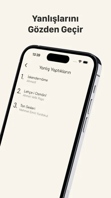 Ảnh chụp màn hình của Yazar Eser: YKS, AYT Edebiyat