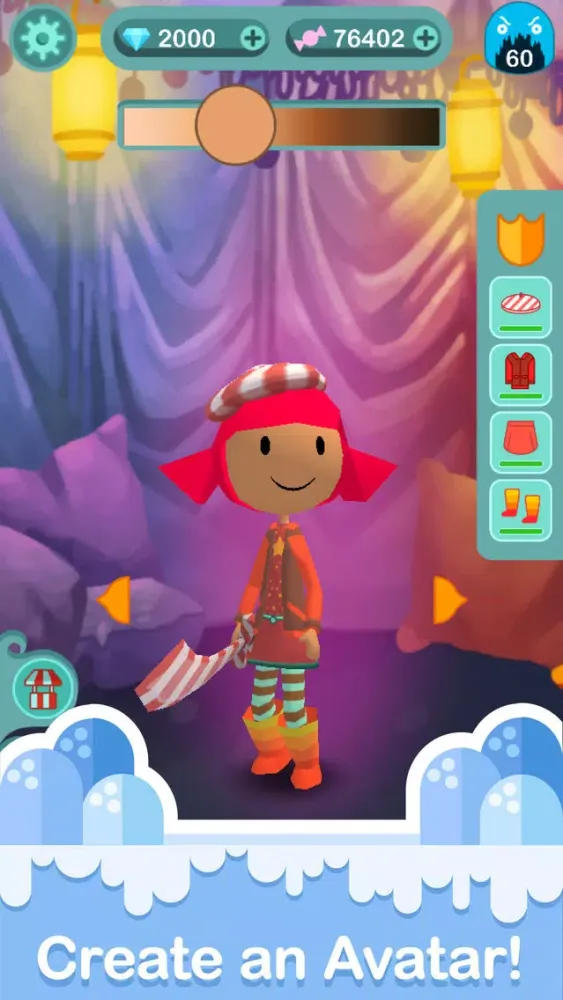 Capturas de tela do Candy Cave