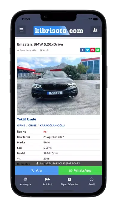 Tıkla Sat Kıbrıs 스크린샷