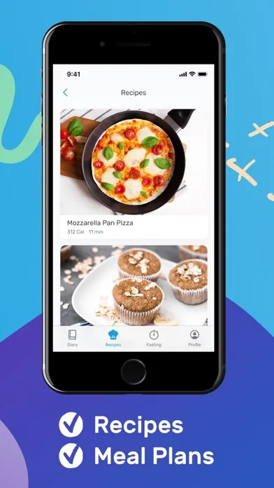 YAZIO Calorie Counter & Diet Ekran Görüntüleri