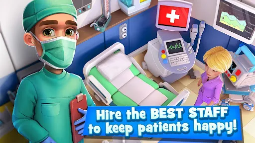 Dream Hospital: Doctor Tycoon 스크린샷