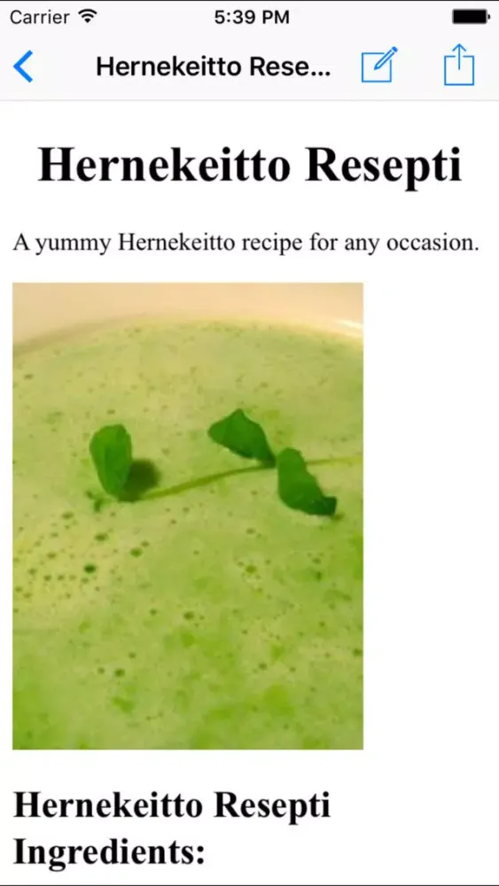 Finnish Food Recipes應用截圖