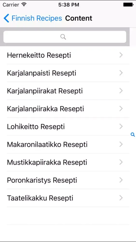 Finnish Food Recipes應用截圖