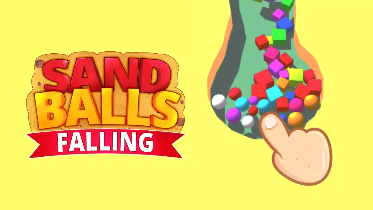 Sand Balls Falling スクリーンショット