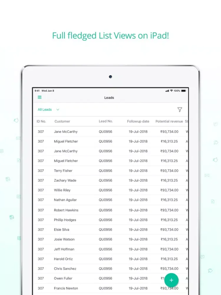 Captures d'écran de GrowSmart SMB iPad 