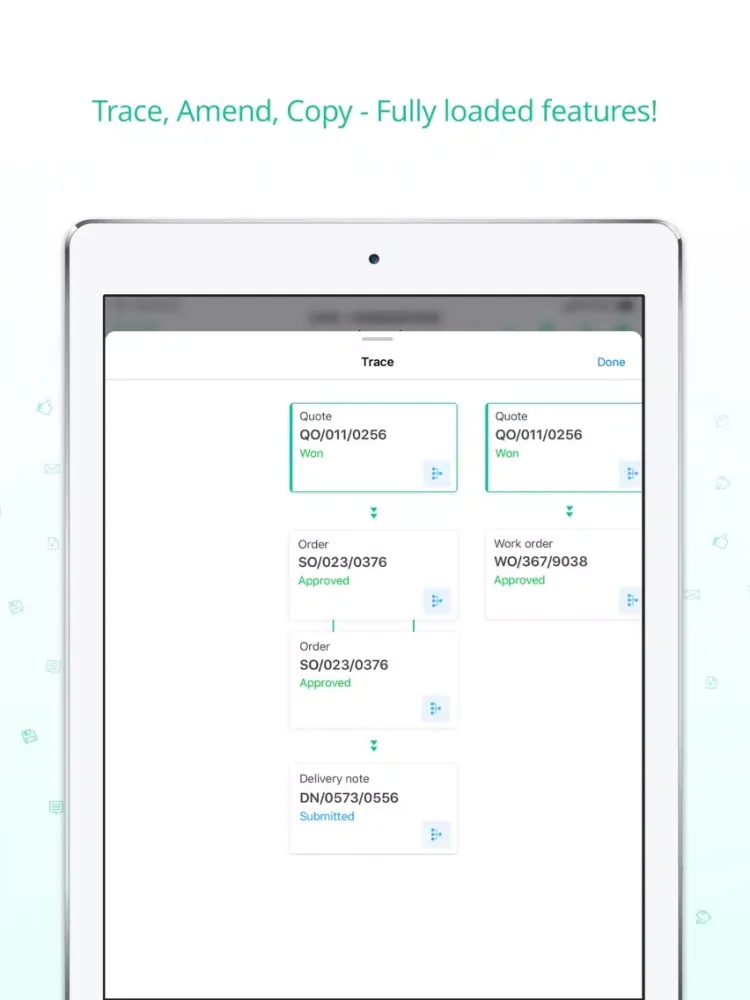 Captures d'écran de GrowSmart SMB iPad 
