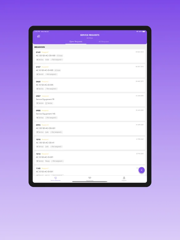 ServSmart iPad  Ekran Görüntüleri