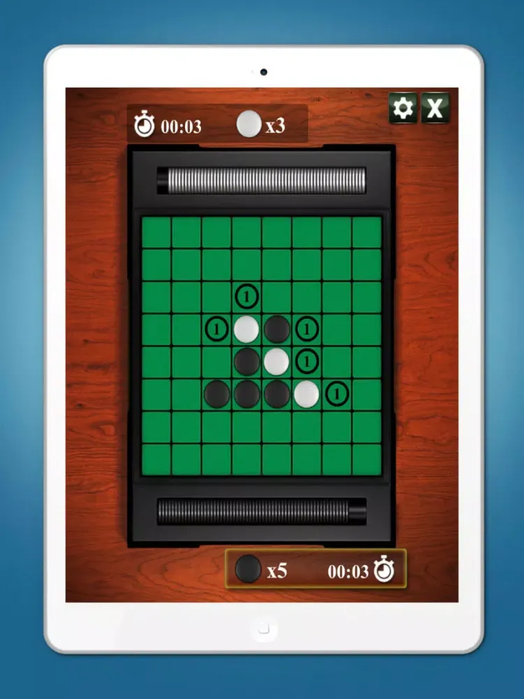 othello-2 player battle board games iPad 应用截图