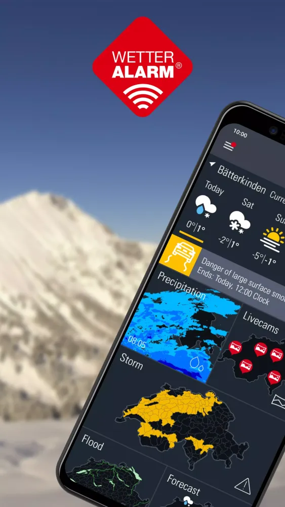 صور Weather Alarm - Swiss Meteo