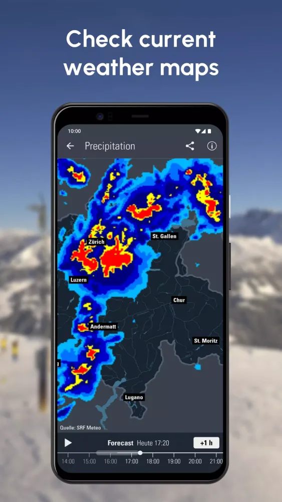 صور Weather Alarm - Swiss Meteo
