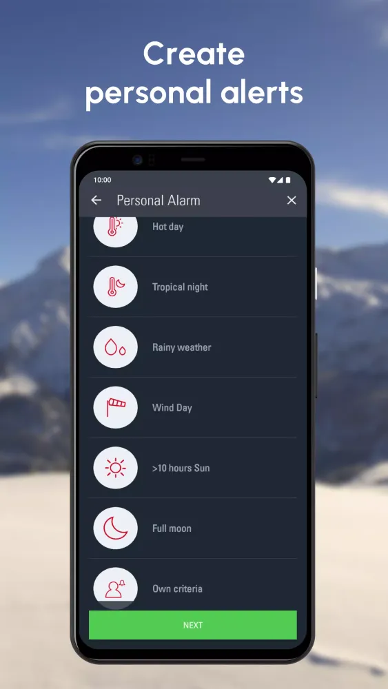 صور Weather Alarm - Swiss Meteo